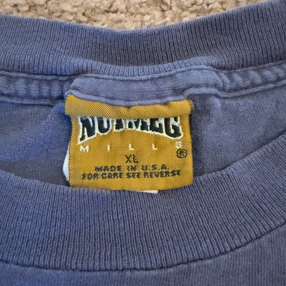 vintage short sleeve t-shirt st. andrew’s golf club scotland xl navy blue retro - Picture 4 of 5